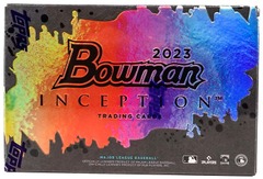 2023 Bowman Inception MLB Baseball Hobby Box